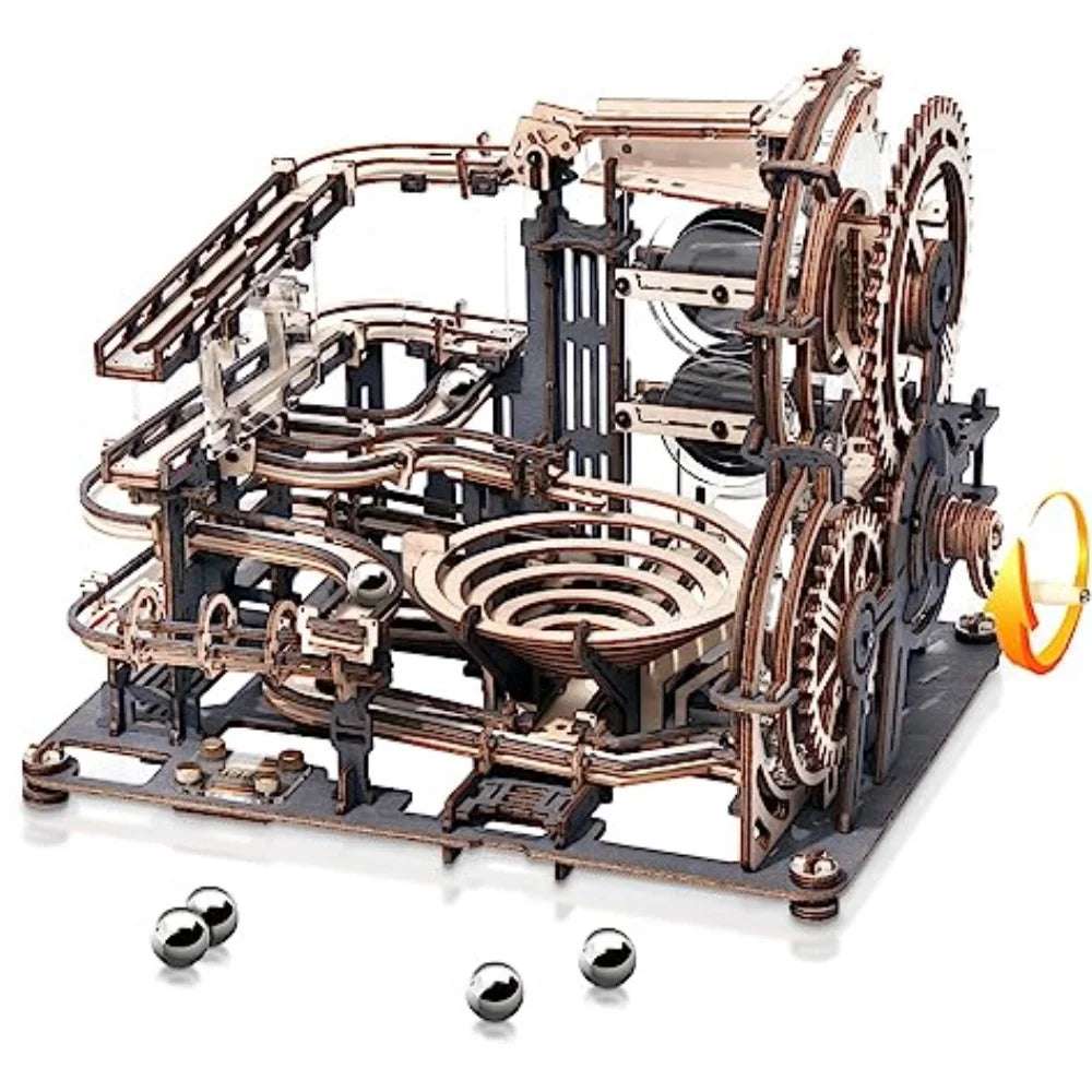 Electric Model Kits Marble Spaceport 3D Wooden Puzzles