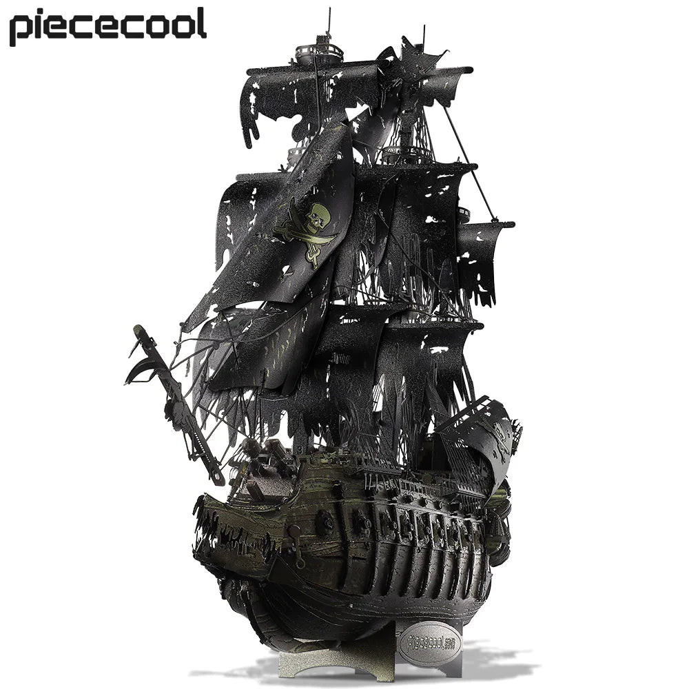 3D Metal Puzzle The Flying Dutchman Pirate Ship