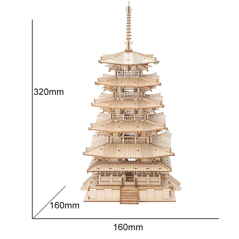 3D Wooden Puzzle Famous Landmarks of the world