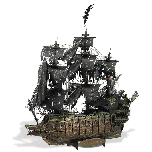 3D Metal Puzzle The Flying Dutchman Pirate Ship